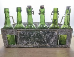 Aachener export bierbrauerei zink krat 30 flessen zijkant2